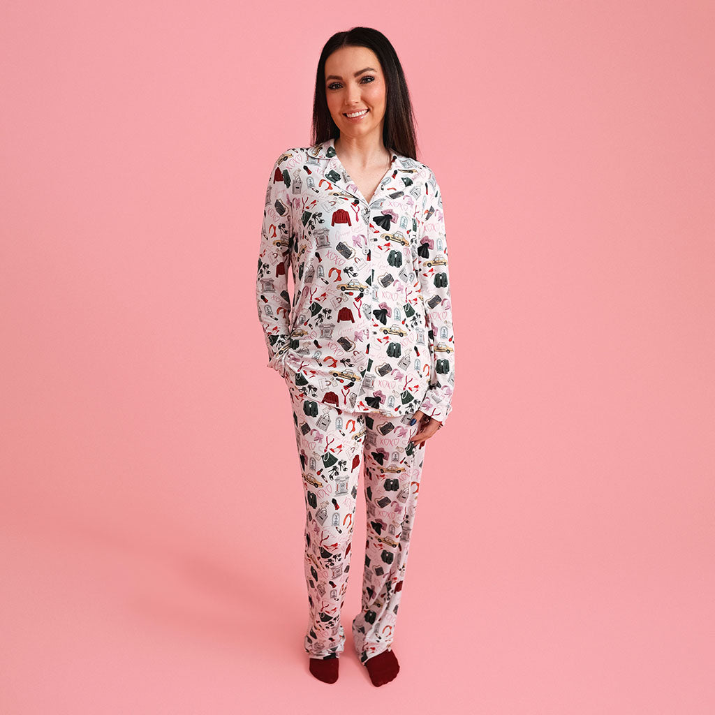 Gossip Girl Women's Luxe Pajama Pant Set