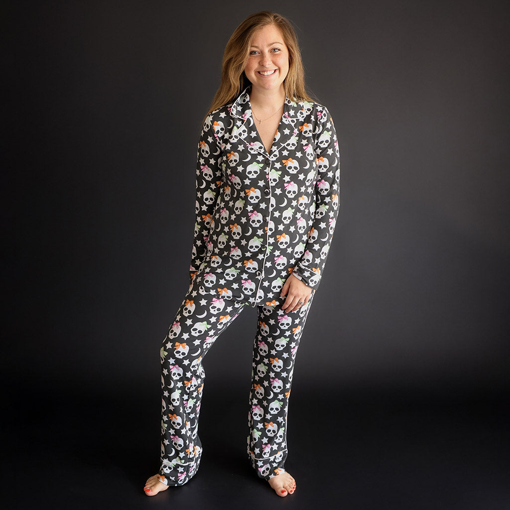 Kelly Skelly Women's Luxe Pajama Pant Set