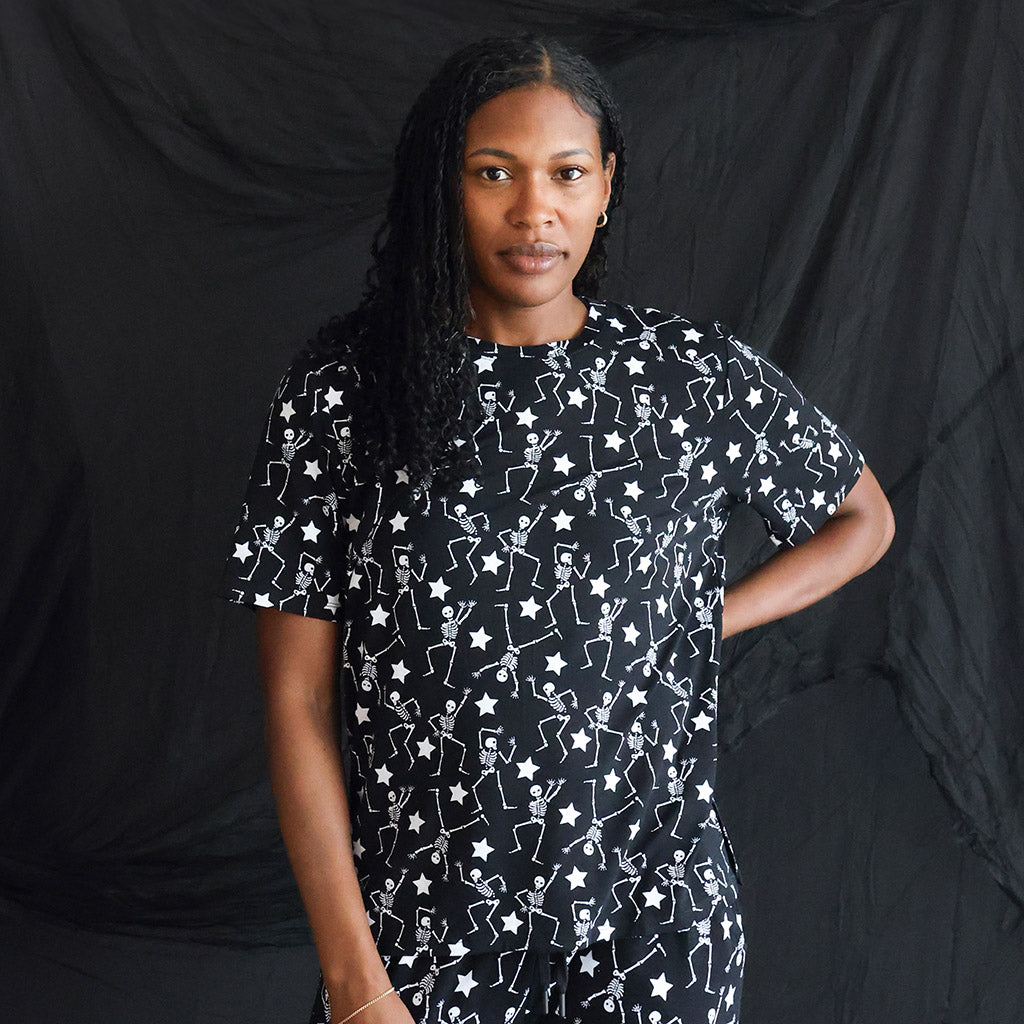 Funny Bones Women's Loose Tee