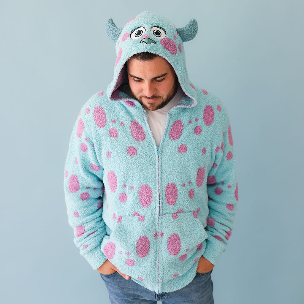Disney Monsters, Inc. Sulley Men's Cuddle Zip Jacket