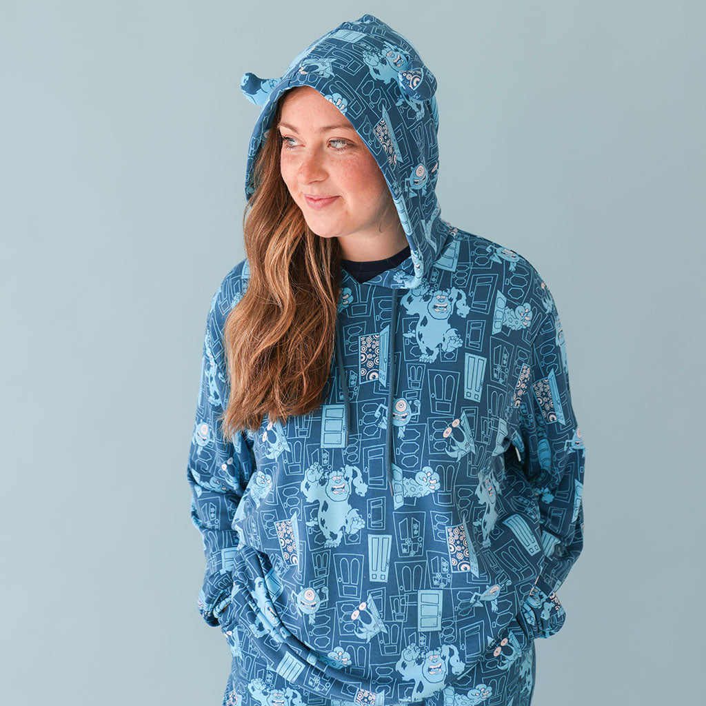 Disney Monster Glow Women's French Terry Sulley Hoodie
