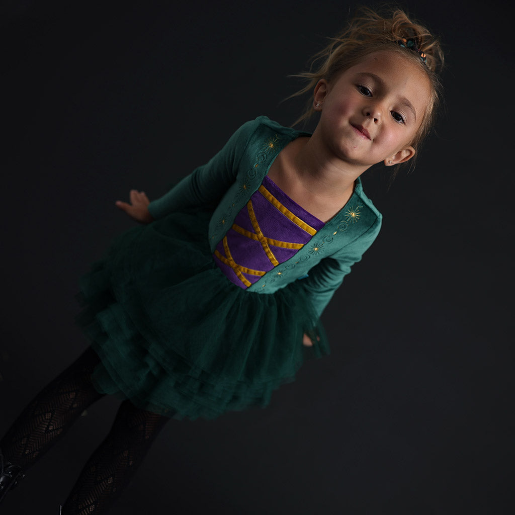 Disney Hocus Pocus Winifred Velour Tulle Dress