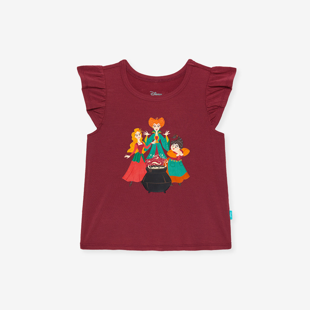 Disney Sanderson Sisters Ruffled Graphic Tee