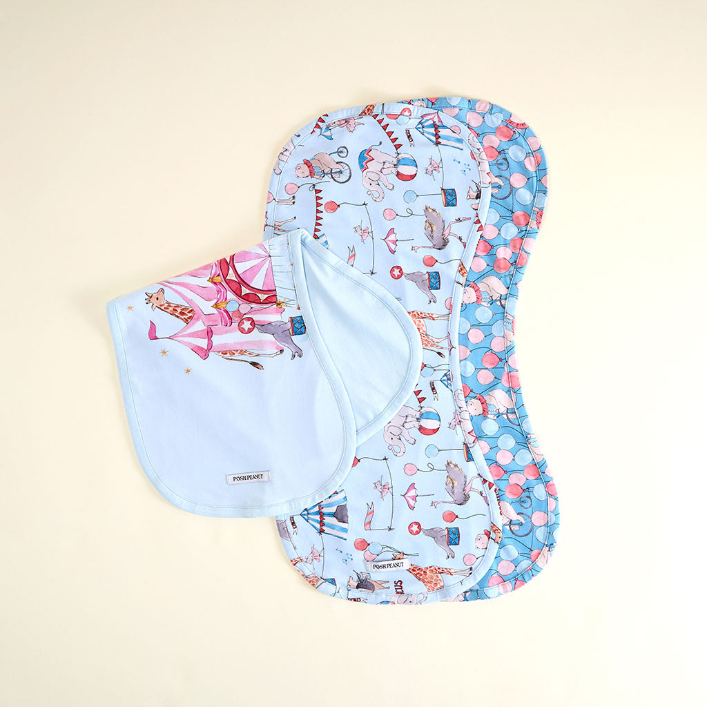 Cirque Royal Classic Burp Cloth Set