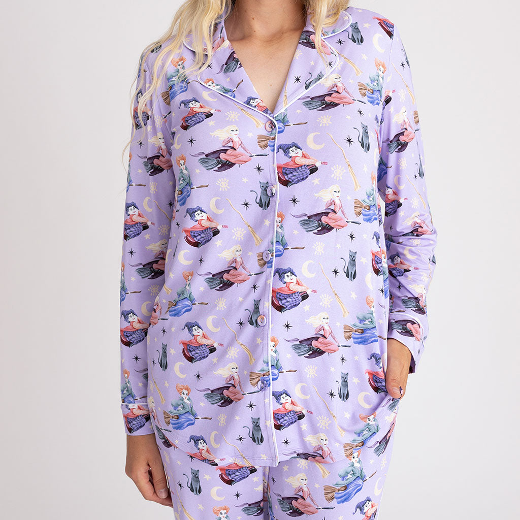 Disney Amok Amok Amok Women's Luxe Pajama Pant Set