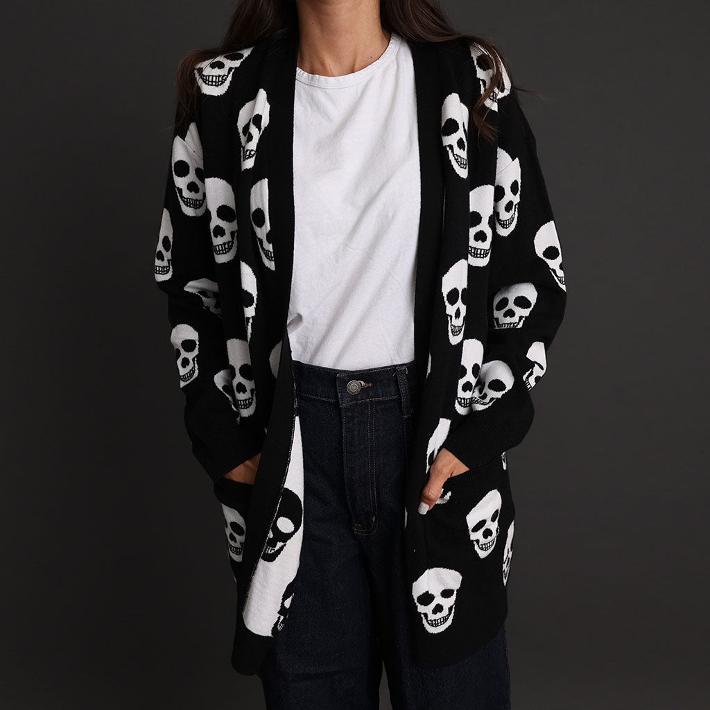 Classic Skelly Women's Jacquard Cardigan