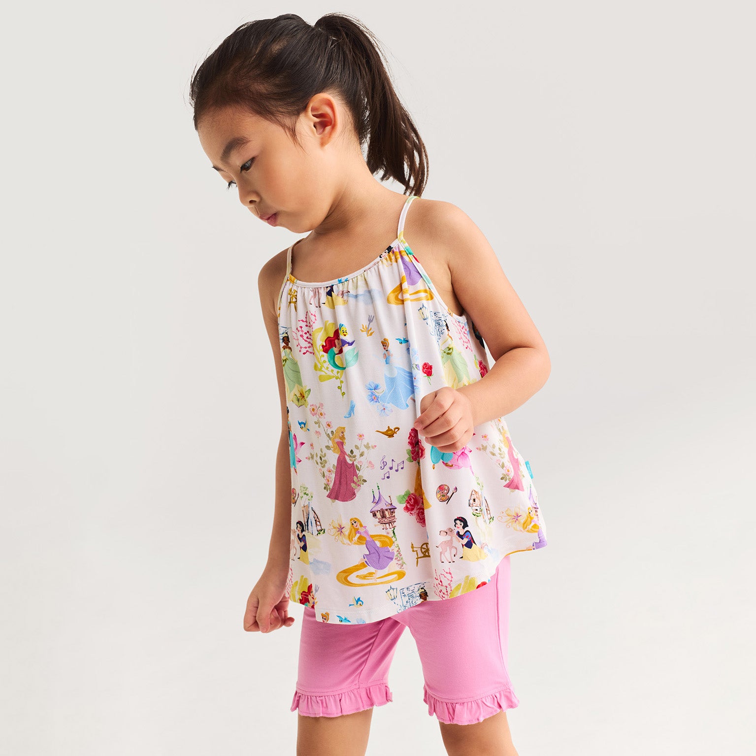 Disney Princess Ball Top Ruffled Short Set