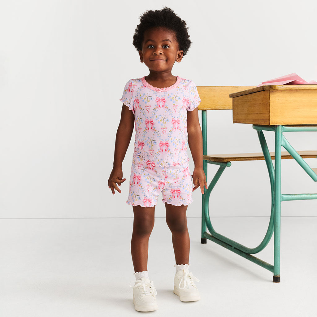Harriet Lettuce Edge Top Short Set