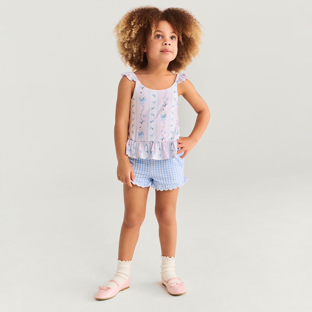 Blythe Flutter Sleeve Cami French Terry Short Set