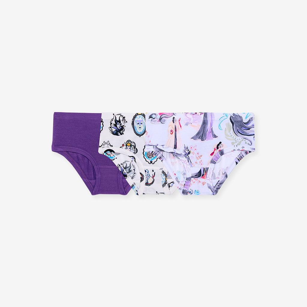 Disney Villains Girls' Brief Set