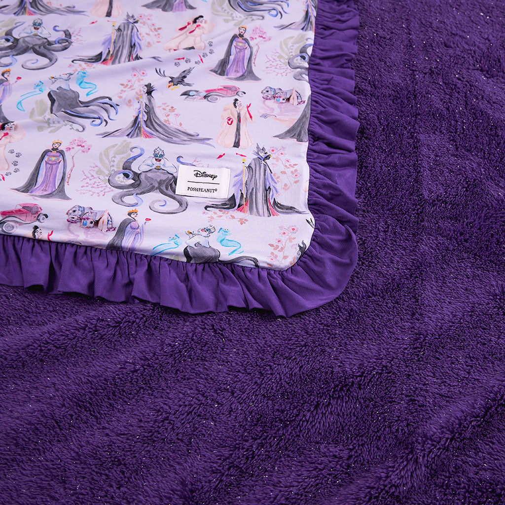 Disney Villains Ruffled Luxe Plush Patoo® Blanket