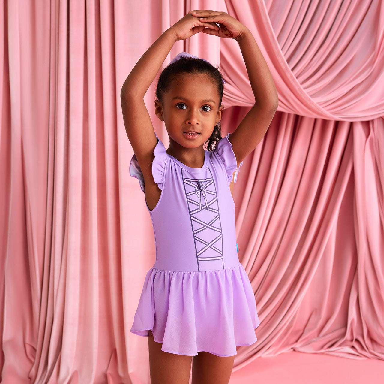 Disney Rapunzel Twirl Skirt Leotard