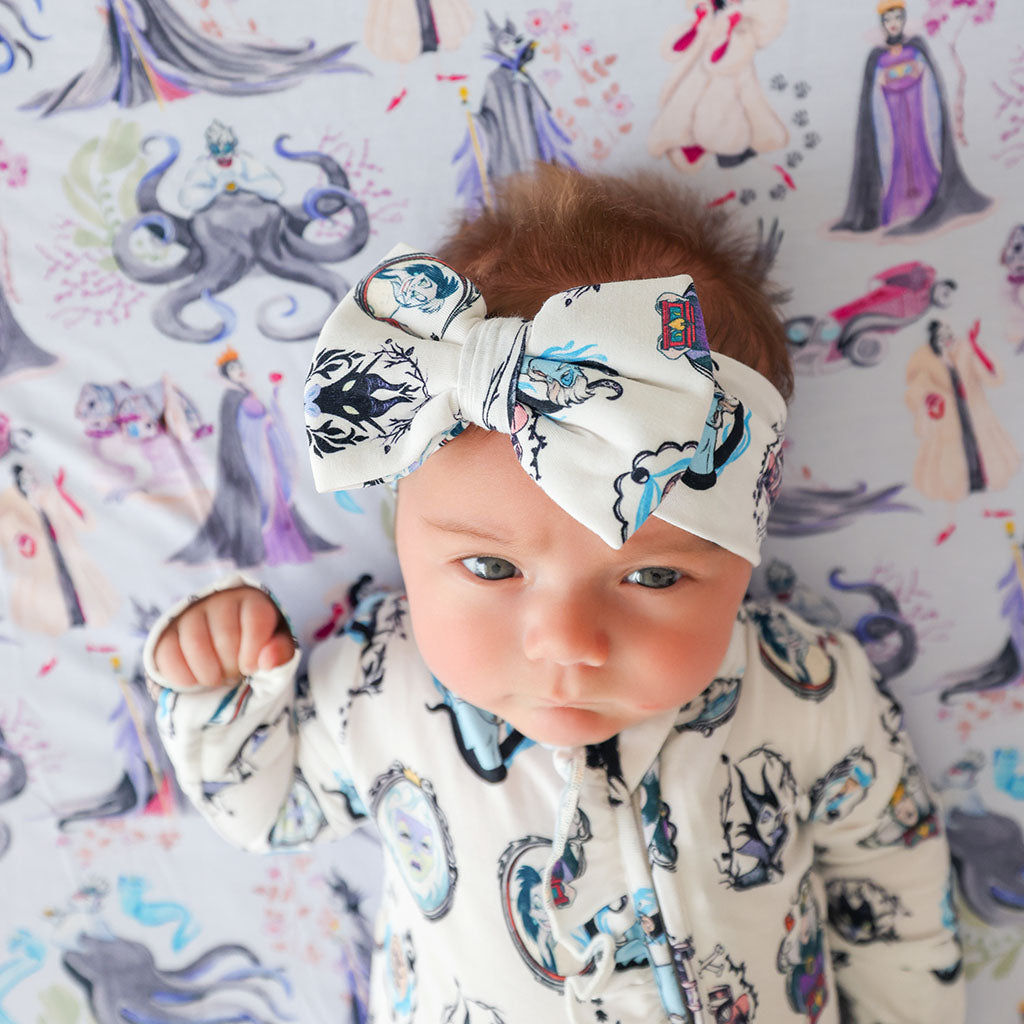 Disney Villain Portraits Luxe Bow Headwrap