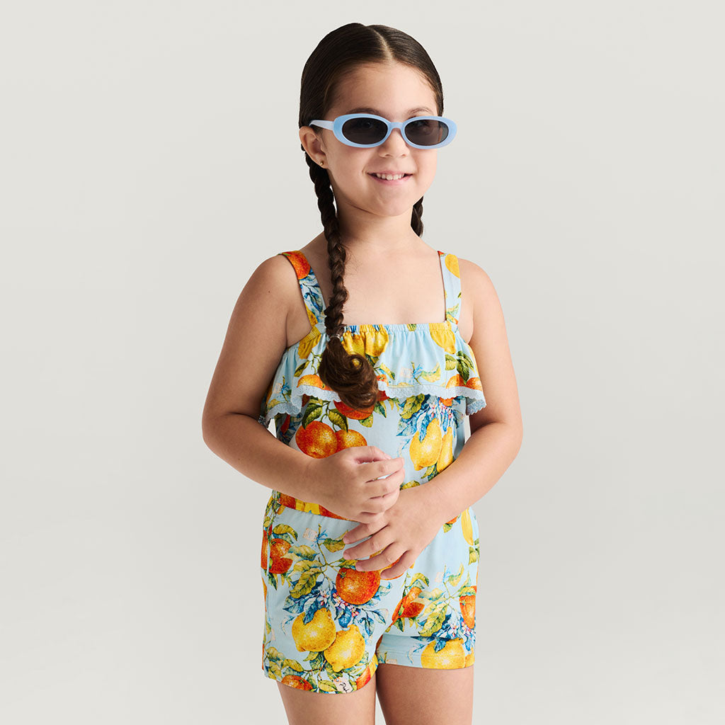 Lucia Flounce Romper