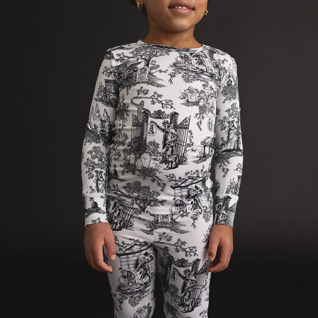 Disney The Haunted Mansion Toile Classic Pajama Set