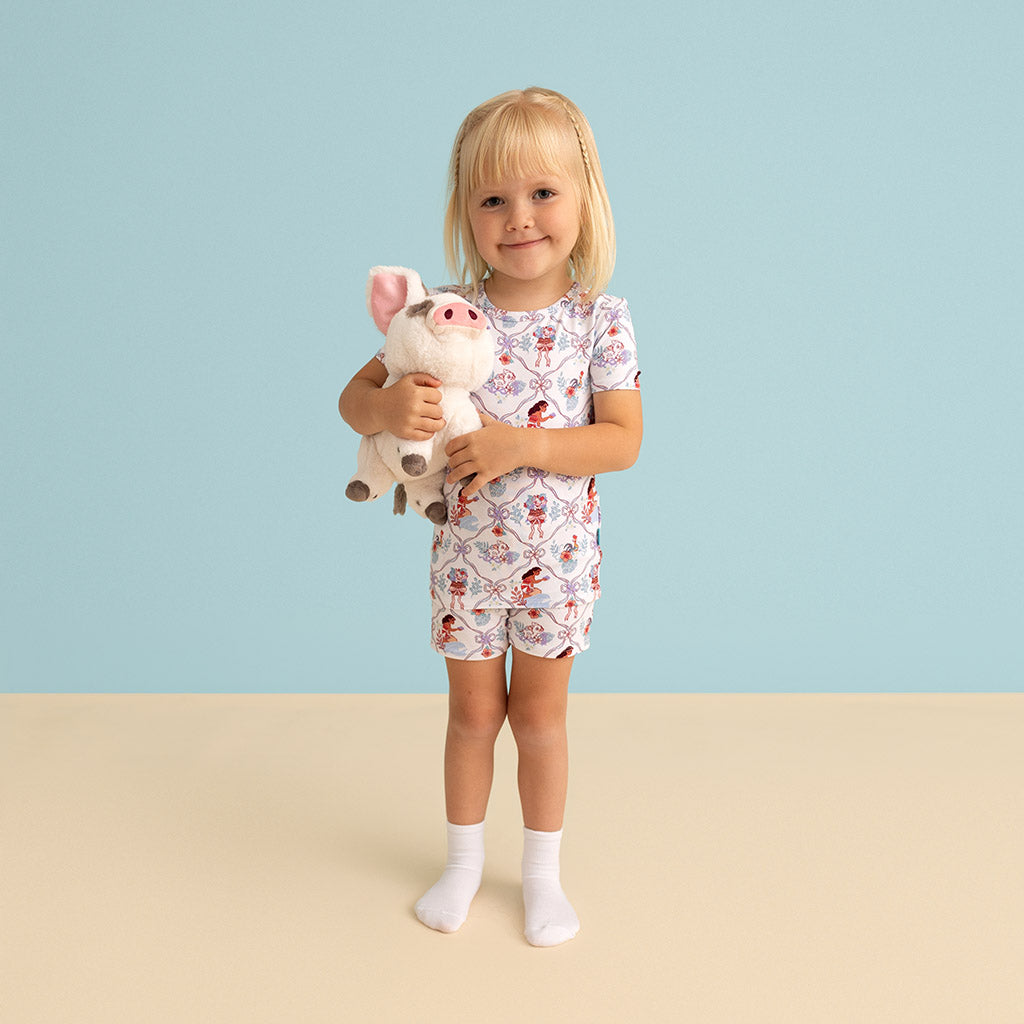 Disney Posh Moana Classic Pajama Short Set