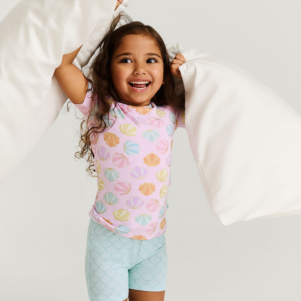 Shelly Pink Classic Pajama Short Set
