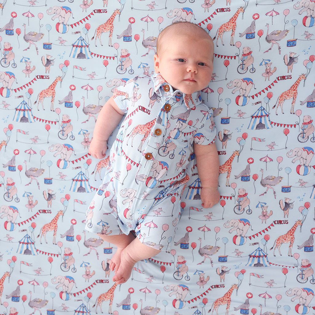 Cirque Royal Collared Henley Shortall