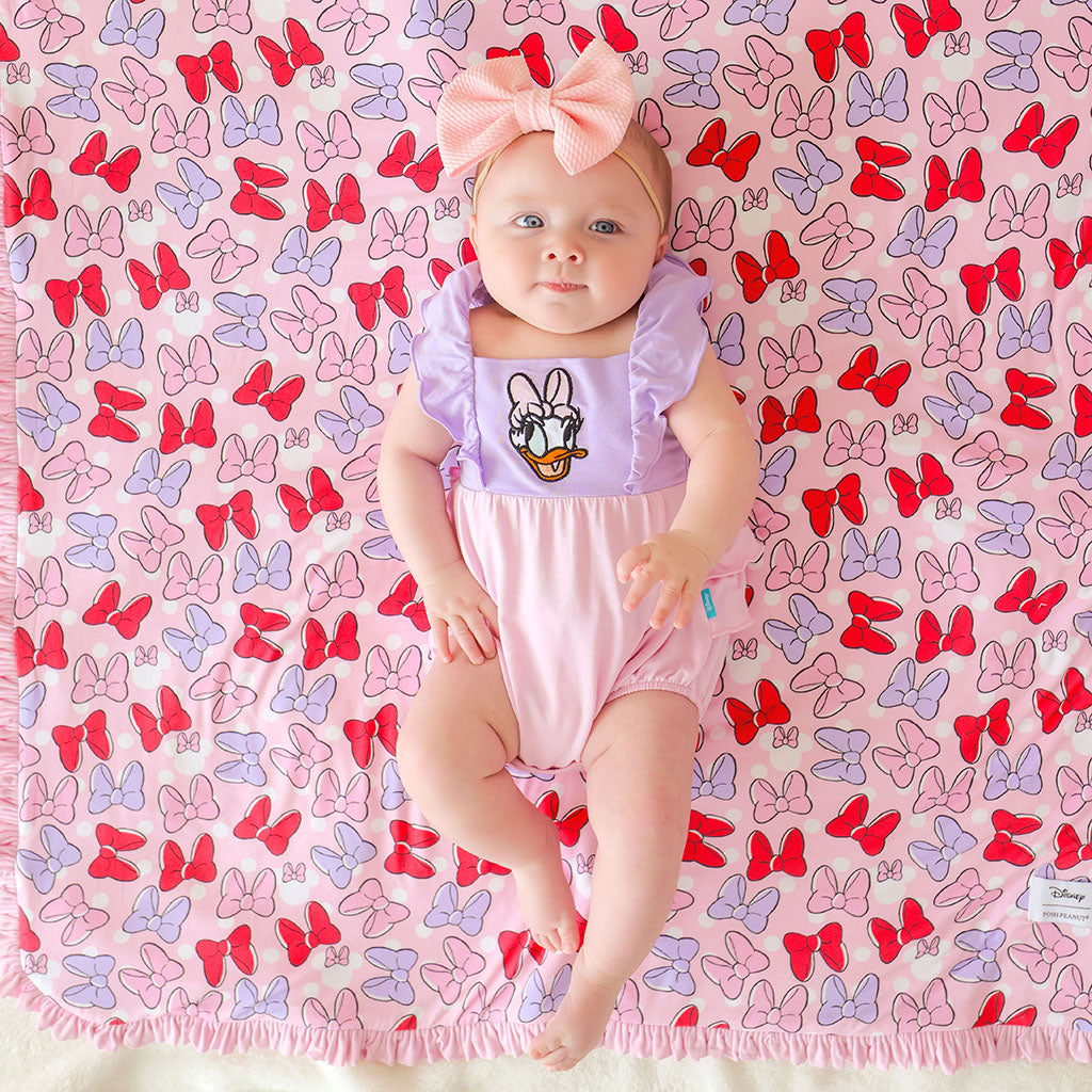 Disney Daisy Duck Ruffled Bubble Romper
