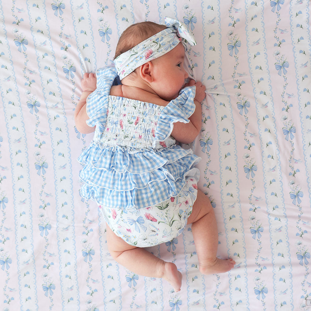 Gail Ruffled Bubble Romper