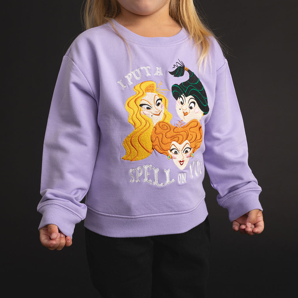 Disney Sisters Spell Fleece Pullover Sweatshirt