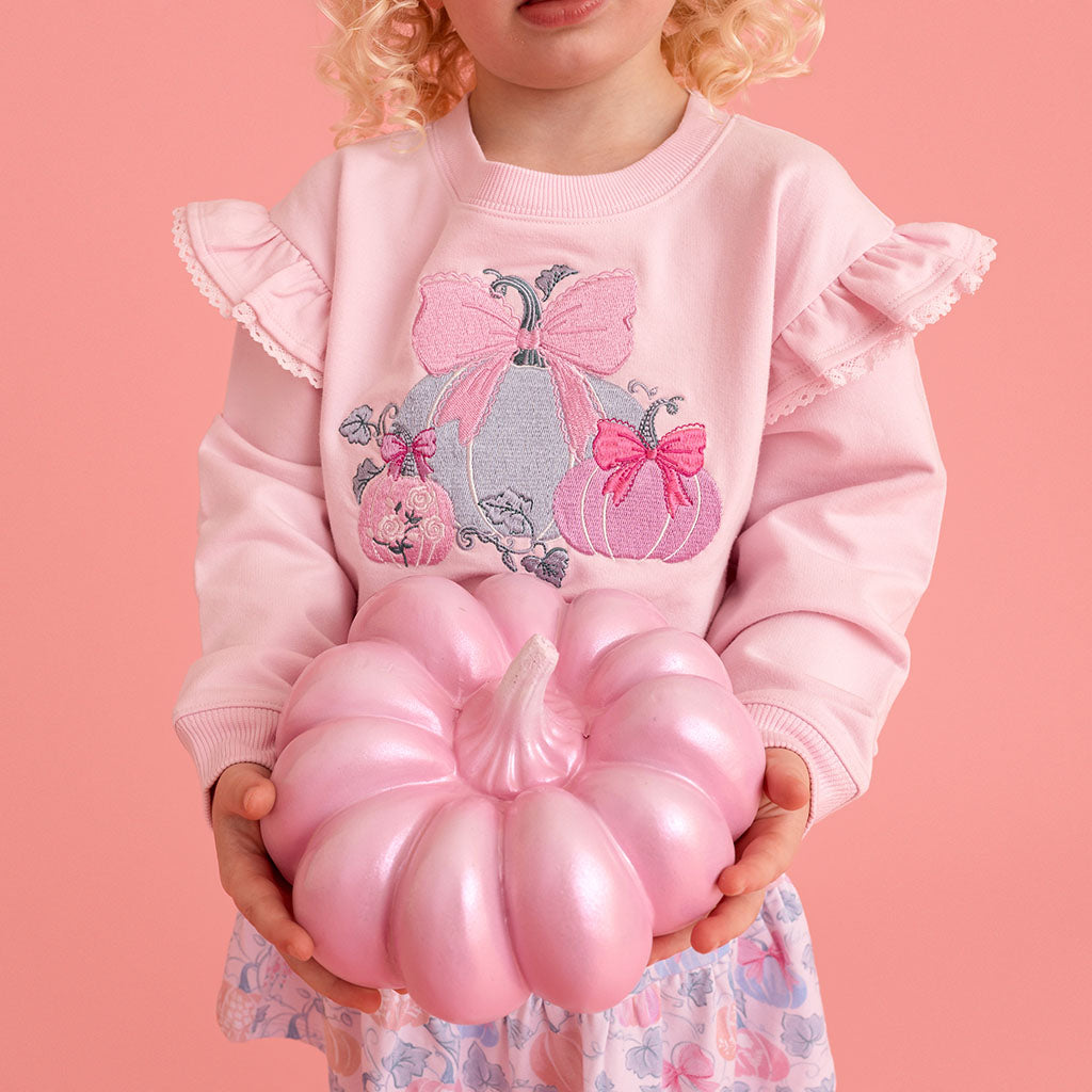 Posh Pumpkin Patch Fleece Sweatshirt