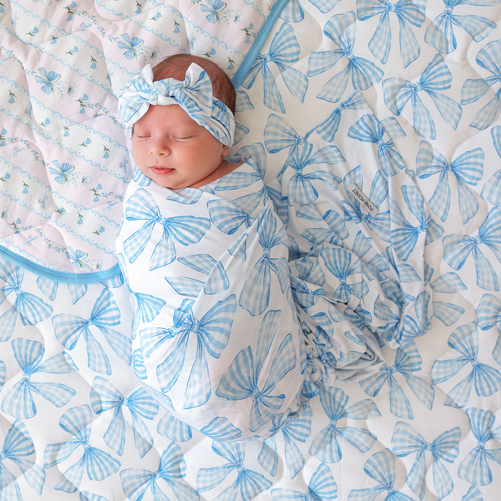 Edda Swaddle Headband Set
