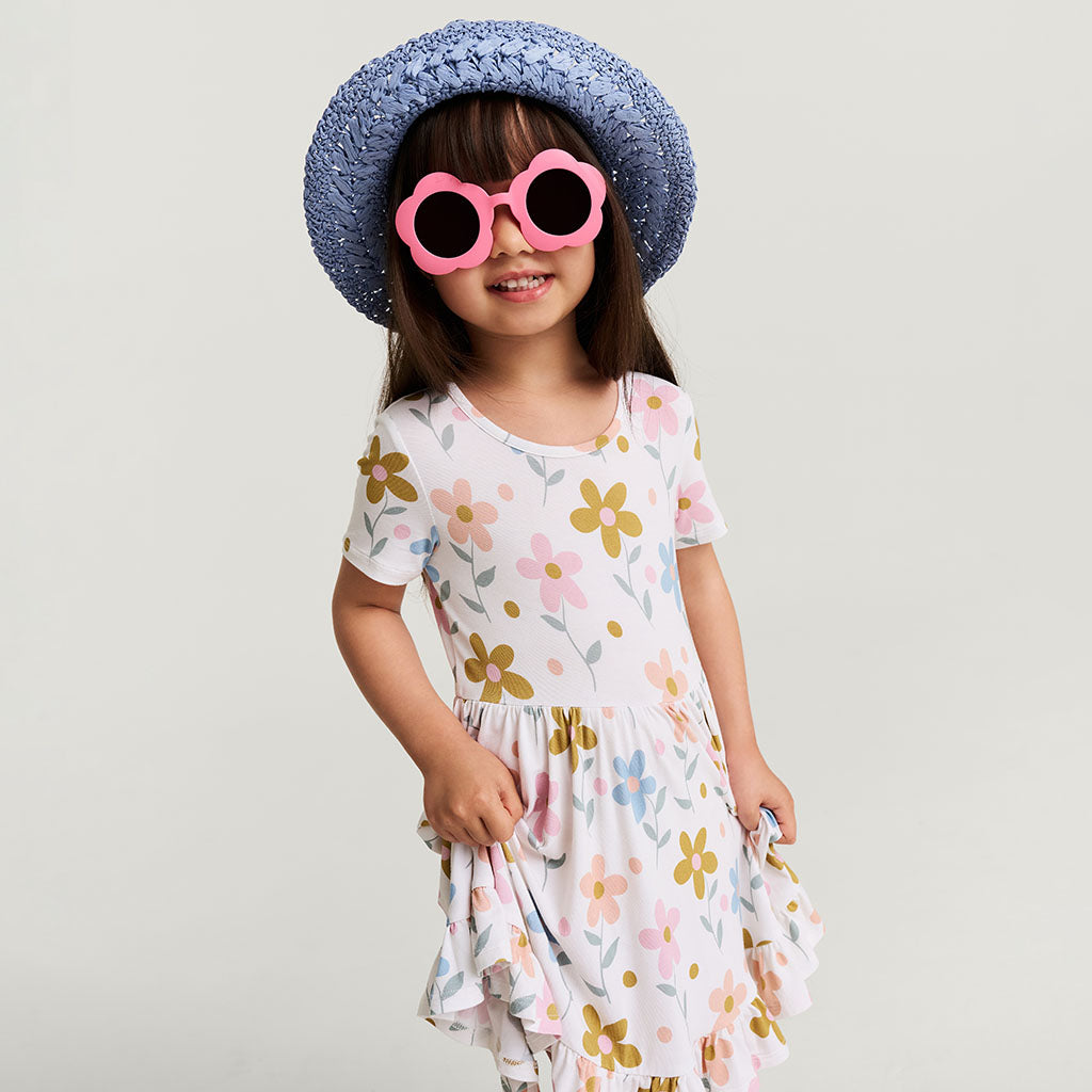 Daisy Ruffled Twirl Dress