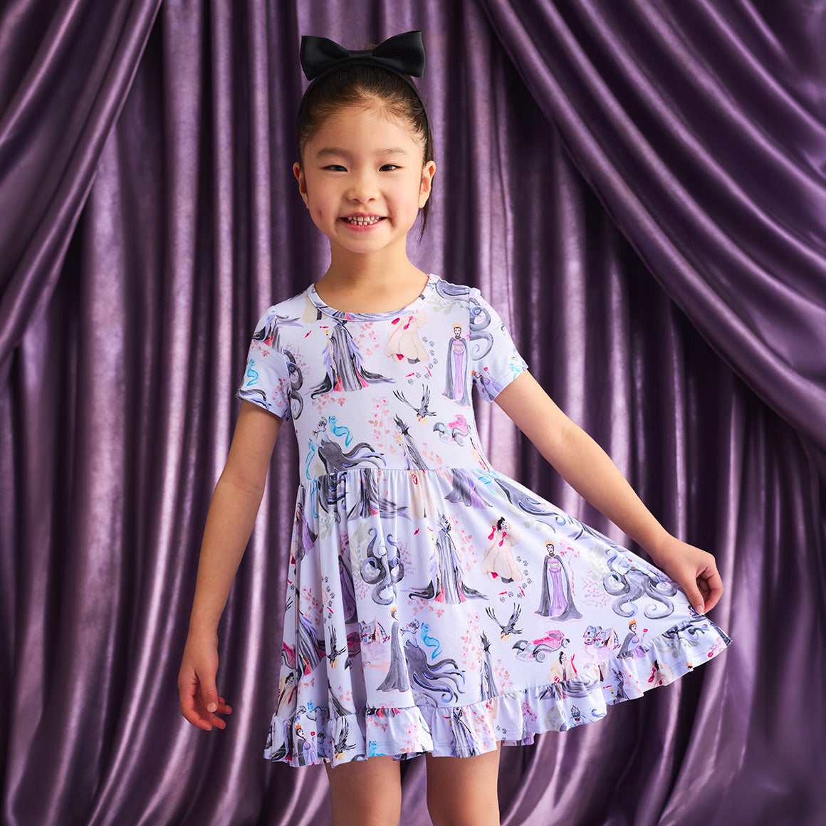 Disney Villains Ruffled Twirl Dress