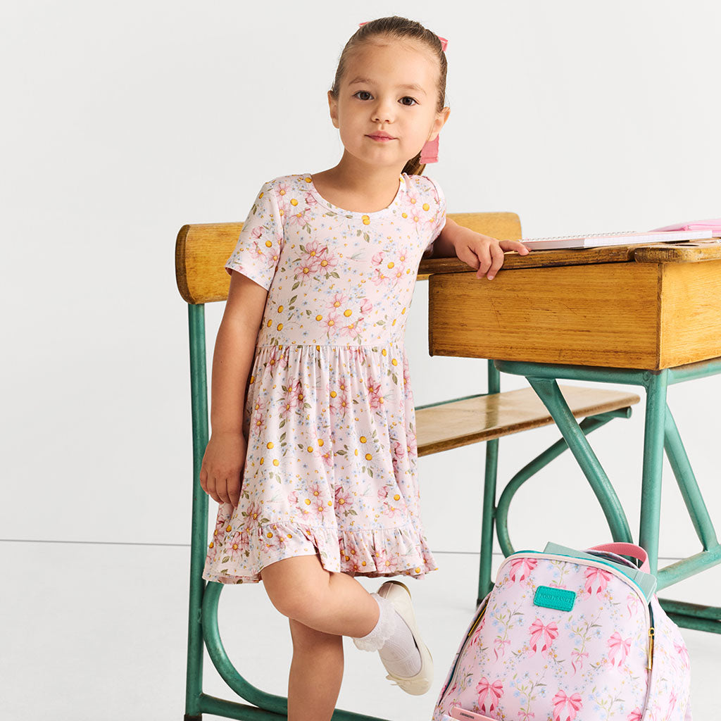 Jillian Ruffled Twirl Dress