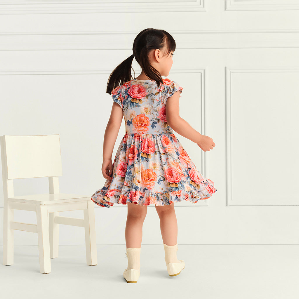Mary Lou Ruffled Twirl Dress