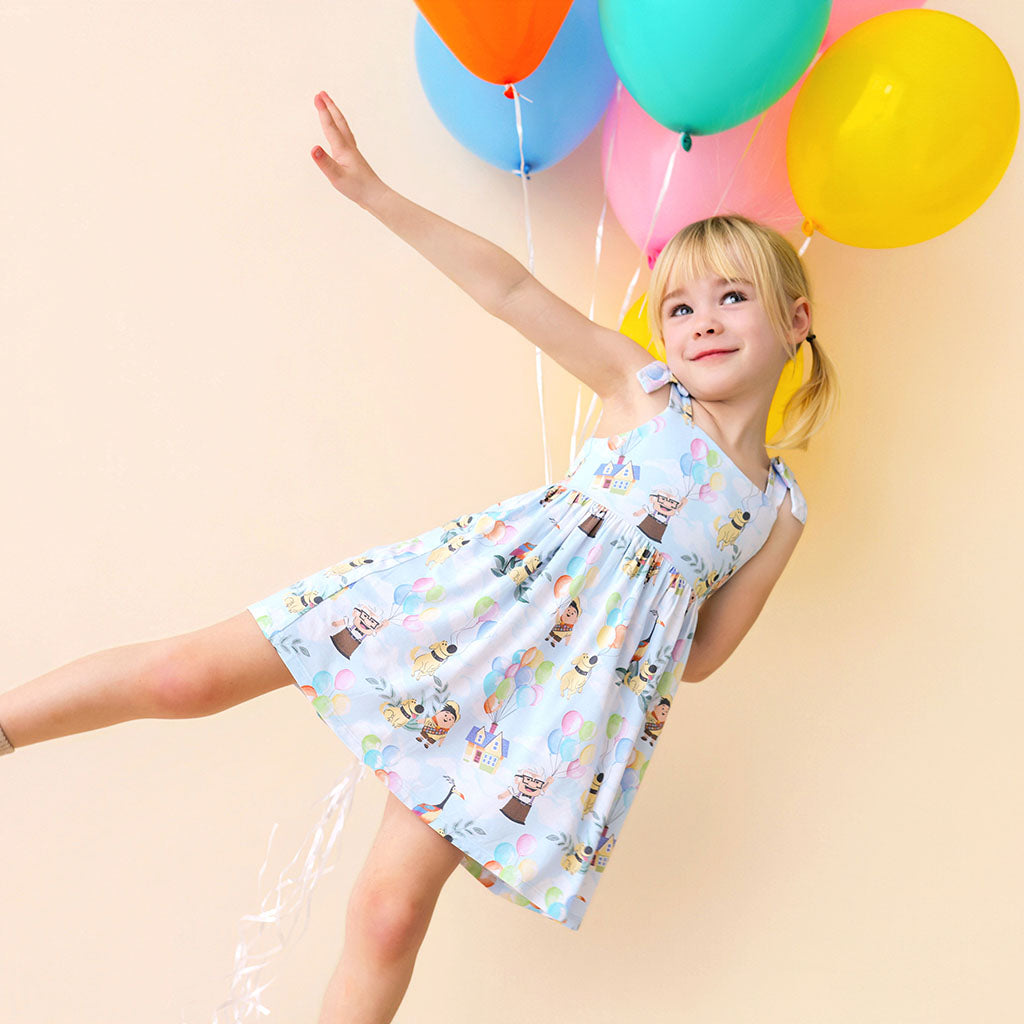 Disney Pixar’s Up Bow Babydoll Dress