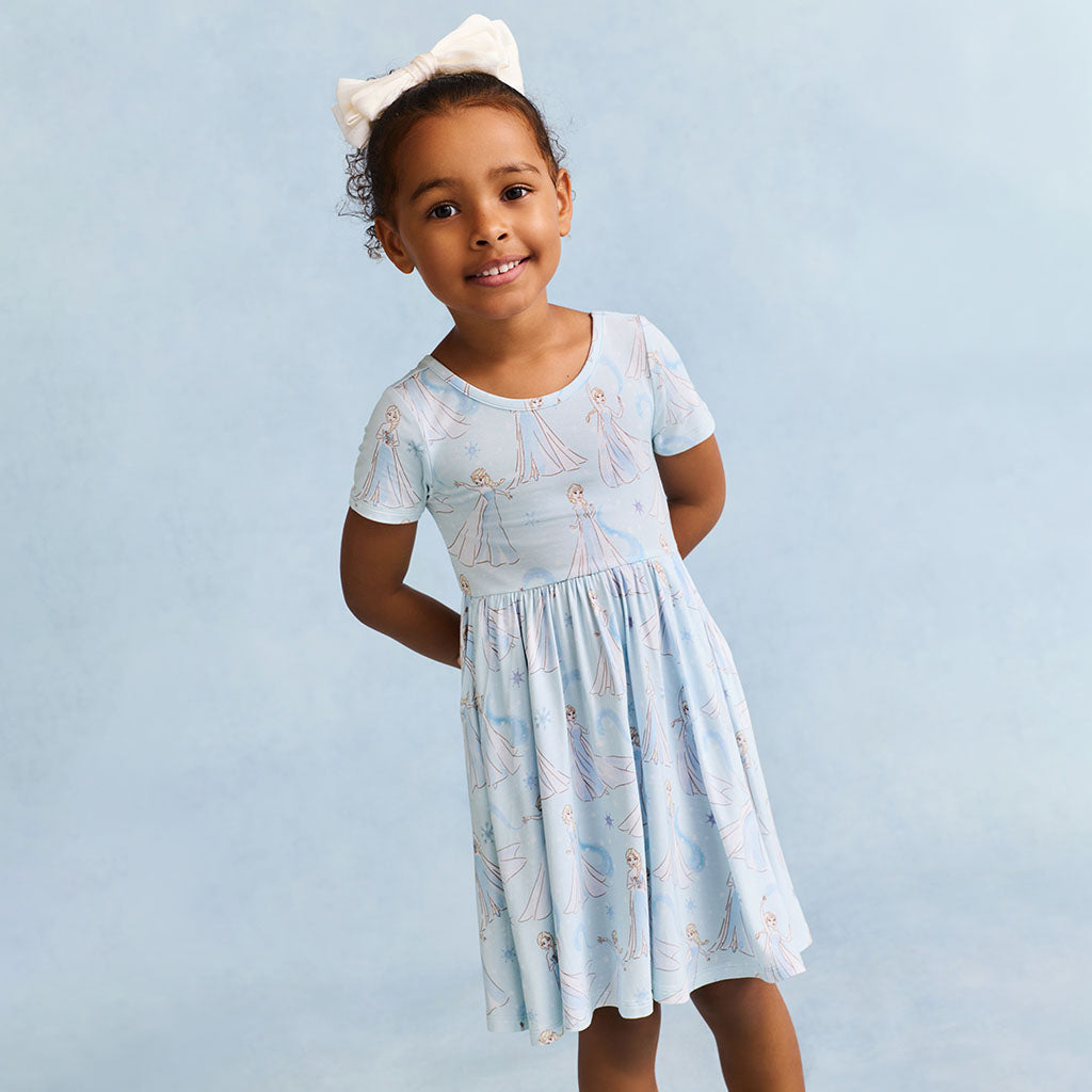 Disney Let It Go Criss-Cross Twirl Dress