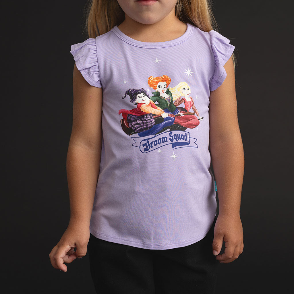Disney Broom Squad Ruffled Graphic Tee