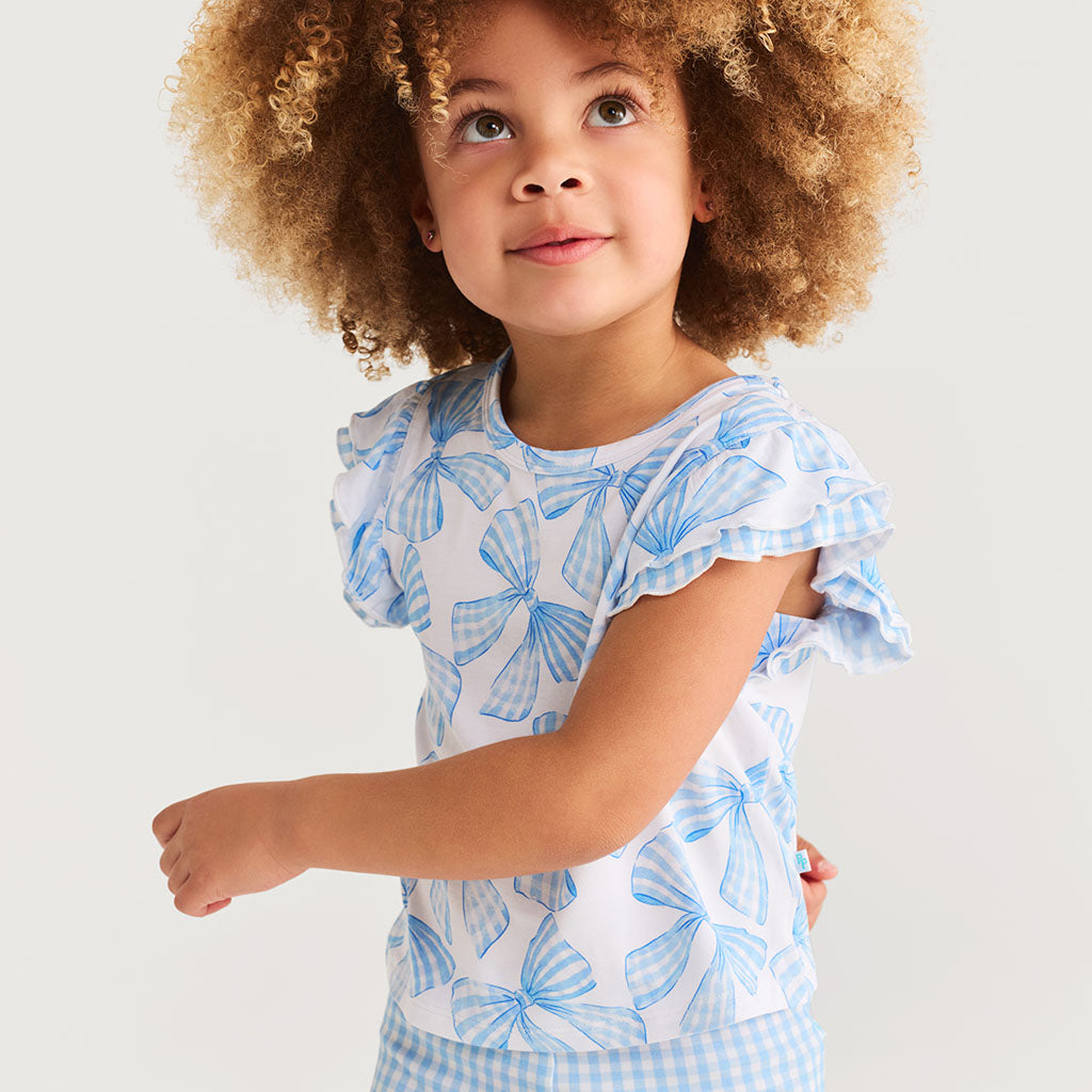Edda Double Ruffled Sleeve Shirt